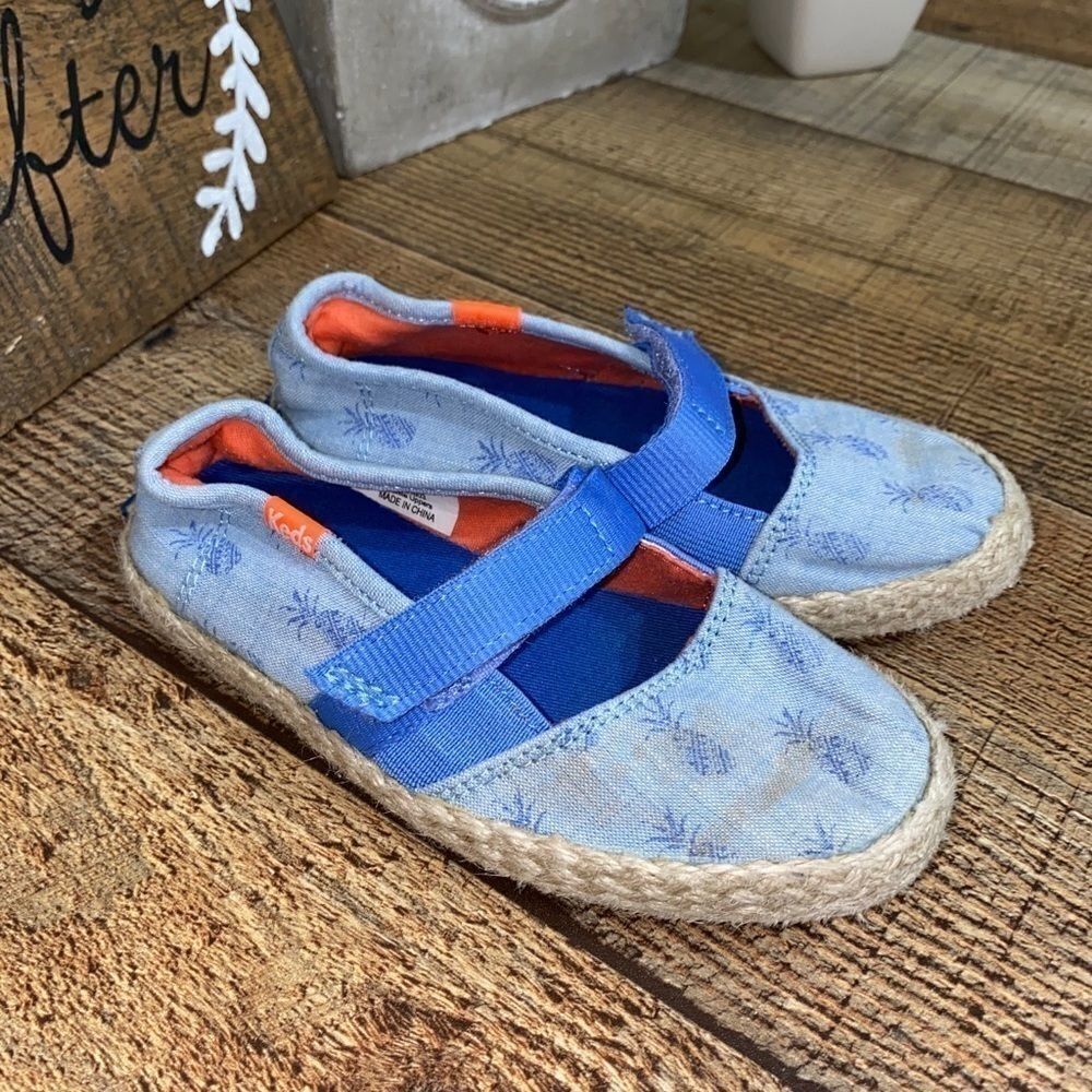 💜 blue Pineapple keds shoes